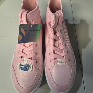 Skechers Shimmering Pink High-Tops